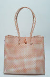 Bags from Recycled Plastic (White-Orange)