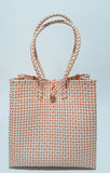 Bags from Recycled Plastic (White-Orange)