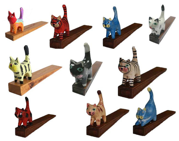 Cat Door Stops (Pack of 10 mix color)