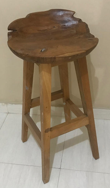 Teak Wood Bar Chair