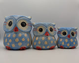 Owl set of 3 Small