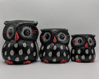 Owl set of 3 Small