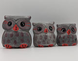 Owl set of 3 Small