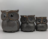 Owl set of 3 Small