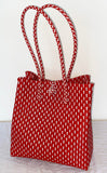 Bags from Recycled Plastic (Red / Red-White)