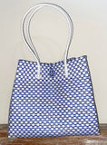 Bags from Recycled Plastic (Blue-White / White)