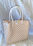 Bags from Recycled Plastic (White / Orange-White)