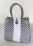 Bags from Recycled Plastic (Black-White / White)