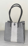 Bags from Recycled Plastic (Black-White / White)