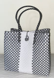 Bags from Recycled Plastic (Black-White / White)