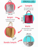 Bags from Recycled Plastic (PastelGreen-White)