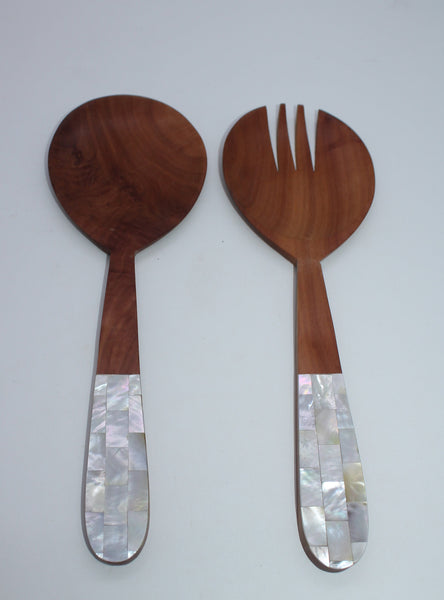 Salad Set from Sapodilla or Rosewood