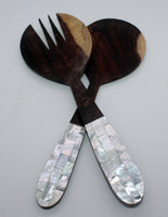 Salad Set from Sapodilla or Rosewood