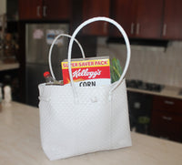 Bags from Recycled Plastic (White)