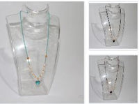 Necklace with Crystal and Pearls