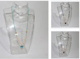 Necklace with Crystal and Pearls