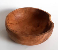 Bowl With Natural Finish (Teak)