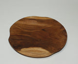 Natural Shape Plate (Teak)