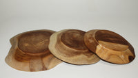 Natural Shape Plate (Teak)