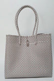 Bags from Recycled Plastic (White / Brown)