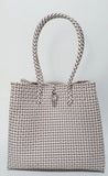 Bags from Recycled Plastic (White / Brown)