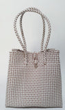 Bags from Recycled Plastic (White / Brown)