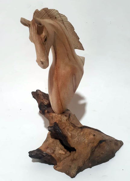 Horse on Driftwood