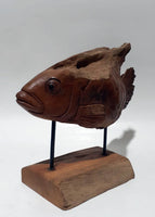 50cm Fish Natural Abstract (no varnishing)