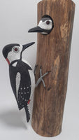 Double Woodpecker in Green or Black