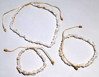 Bracelet + Anklet + Neckless set, (pack of 3)