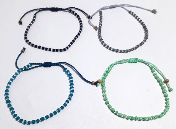 Bracelet from Glass beads (Pack of 4)