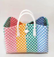 Bags from Recycled Plastic (Pink / Yellow / Green / Blue)