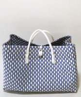 Bags from Recycled Plastic (Blue-White / White)