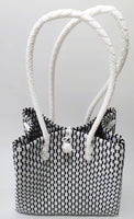 Bags from Recycled Plastic (Black-White / Black)