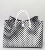 Bags from Recycled Plastic (Black-White / Black)