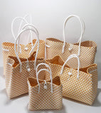 Bags from Recycled Plastic (Yellow-White / Yellow)