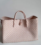 Bags from Recycled Plastic (White / Gold)