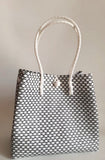 Bags from Recycled Plastic (White-Black / Black)