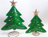 Large Christmas Tree from Iron as Candle Holder