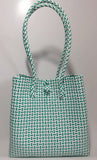 Bags from Recycled Plastic (White-PastelGreen)