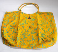 Summer Bag, Sarong or Leather Strap Bag