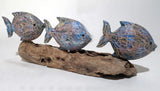 3 Fish's on Driftwood