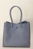 Bags from Recycled Plastic (Blue/White)