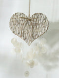 Heart with Capiz Shell Chime