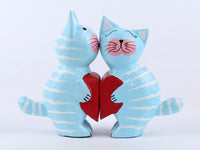 Couple cat love Sitting (Large)