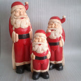 Father Christmas Holding belt