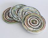 Coaster by Recycled Magazine Paper (pack of 10)