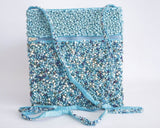 Bead hand bag M (17 x 18 cm)