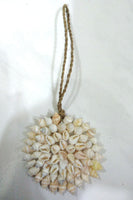 Hanging sea shell decoration