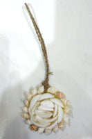 Hanging sea shell decoration